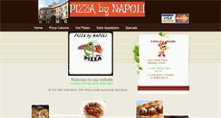 Desktop Screenshot of pizzabynapoliaz.com